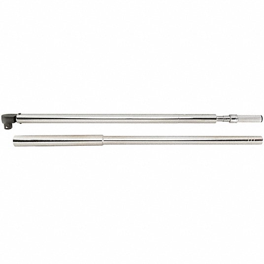 Proto Micrometer Torque Wrench, Foot-Pound, Drive Size 1 in, Torque Range 200 ft-lb to 1000 ft-lb J6023