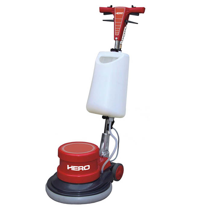 HERO Floor Cleaner Machine, Working Width 17 inch, 1100W, 154 rpm, 54 kg H-FCM001