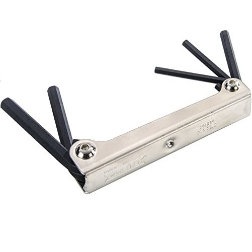 Proto LONG FOLDING HEX KEY SET, 3/16-3/8", 5 PC 3R808 J4994