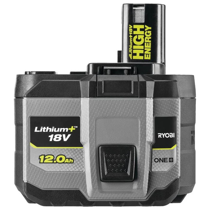Ryobi Lithium-ion Battery, 18V, 12.0 Amp, 1.7kg RB18120T
