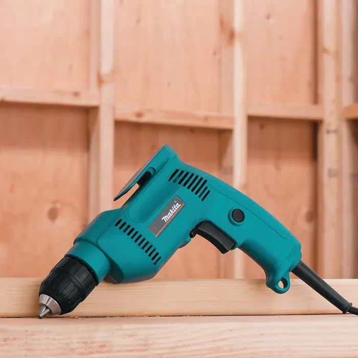 دريل كهربائي للحديد والخشب، رأس 10 مم، 530 واط، 1.5 كجم