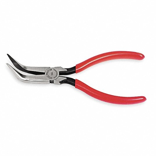 Proto Needle Nose Pliers, 1 5/8 in, Bend plier. 3R209