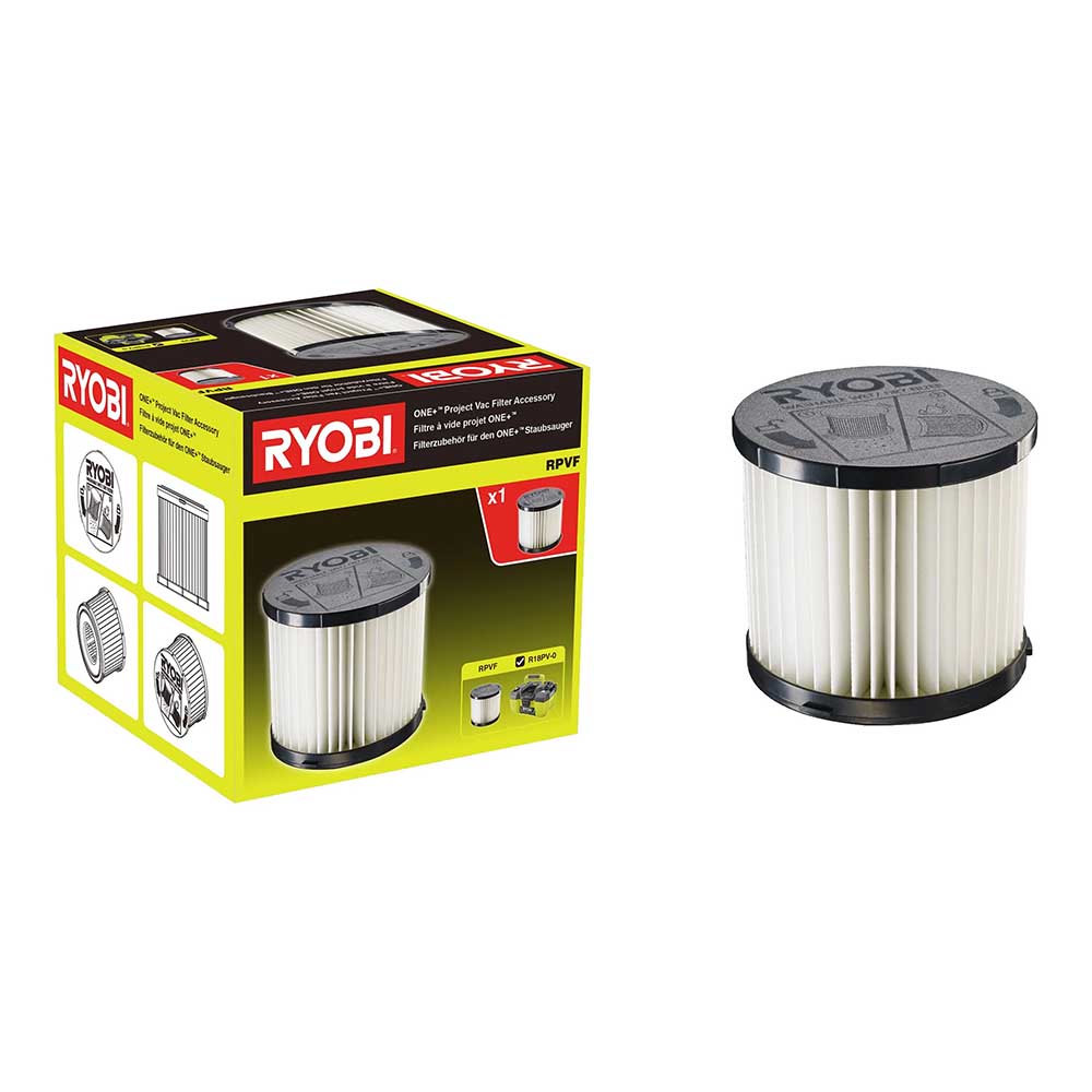ريوبي فلتر بديل للمكنسة، متوافق مع موديل Ryobi RV1811-0 RPVF