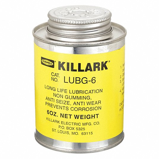 Lubricant Thread, General Purpose Anti-Seize, 6 oz Container Size, Non-Metallic, No Additives LUBG-6