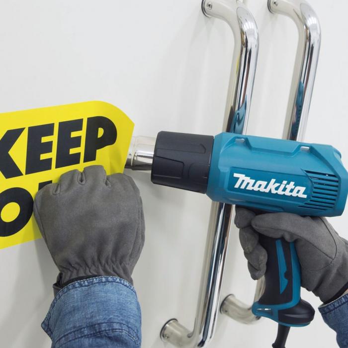 Heat Gun / Hot Air Gun, Temperature 50-600°C, Air Flow 250~500L/min, 1800W, 0.57kg