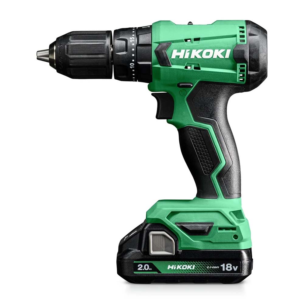 Hikoki Cordless Hammer Drill 18V, 50 Nm Torque, 2-Speed, 21,000 BPM, 1.38 kg DV18DAWCZ