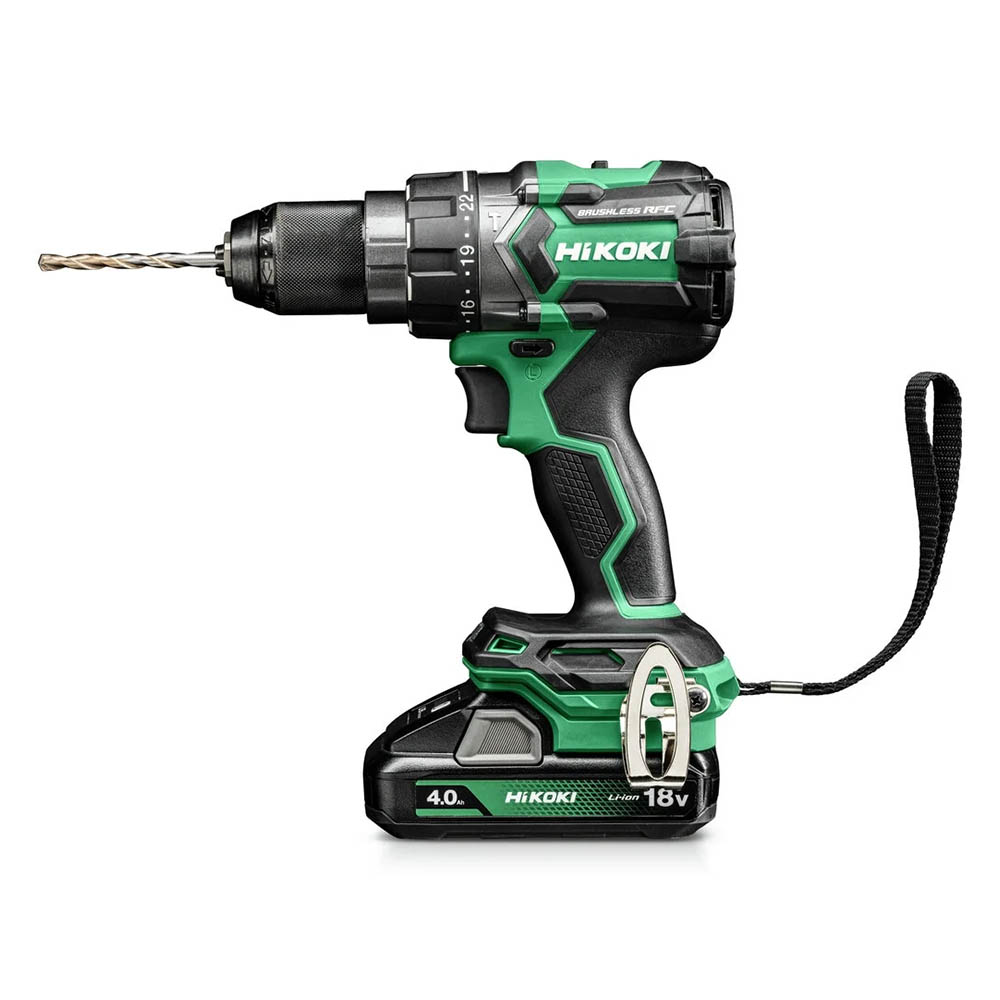 Hikoki Cordless Hammer Drill, 18V Brushless, 140 Nm Torque, 2-Speed, 30,000 BPM, 2.66 kg DV18DCWHZ