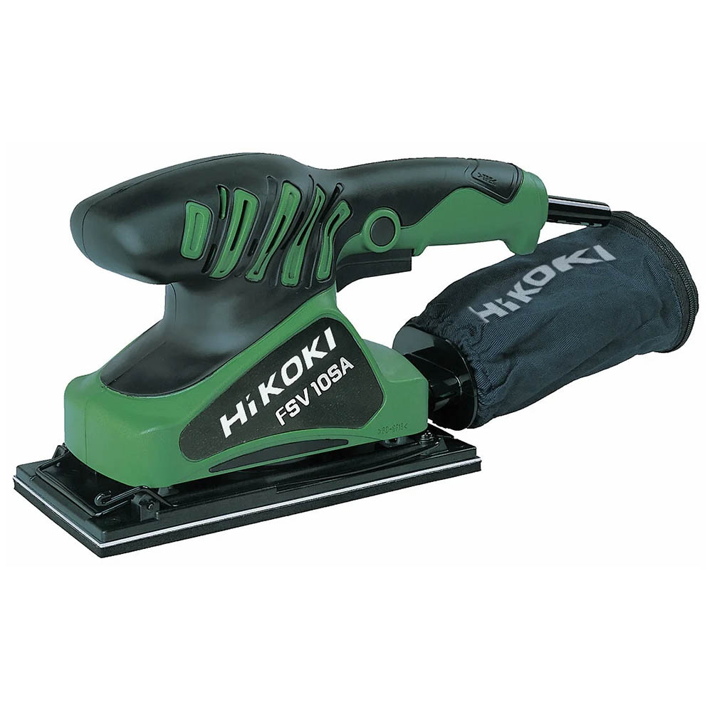 Hikoki Orbital Sander, 180 W, 10000 RPM, Size 92 x 184 mm, 1.40 kg FSV10SALAZ
