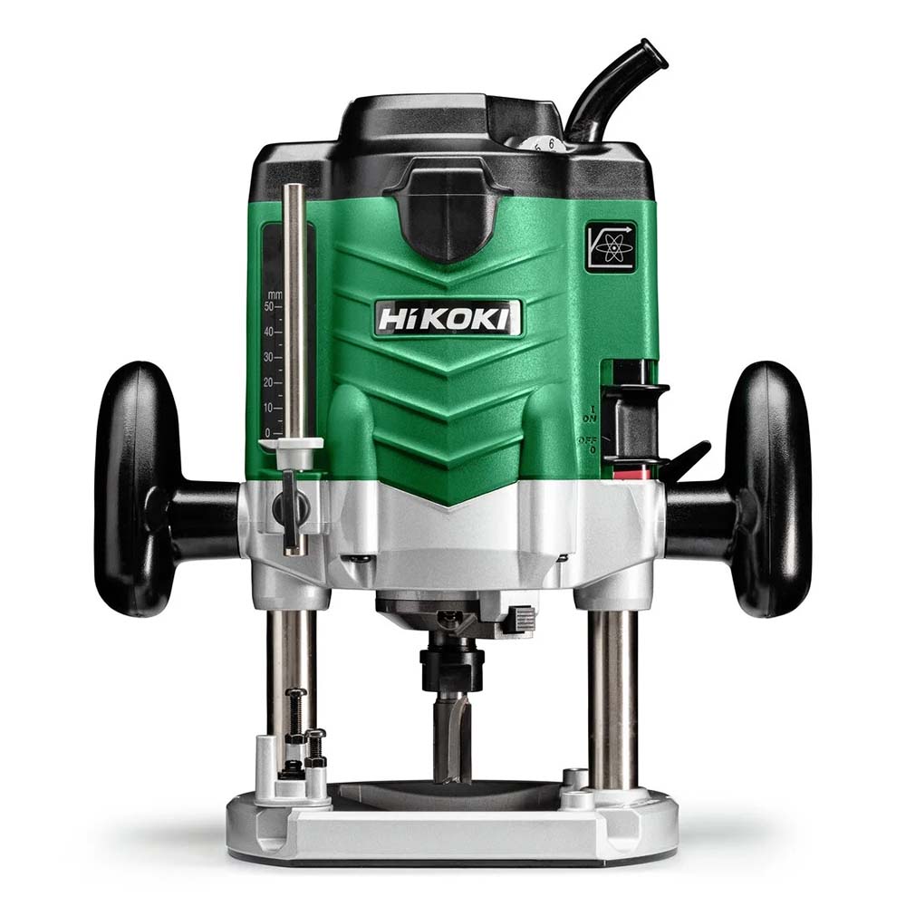 Hikoki Plunge Router 2000W, 65mm Depth, Variable Speed, Soft Start, 12mm Collet, 5.3 kg M12VEUTZ