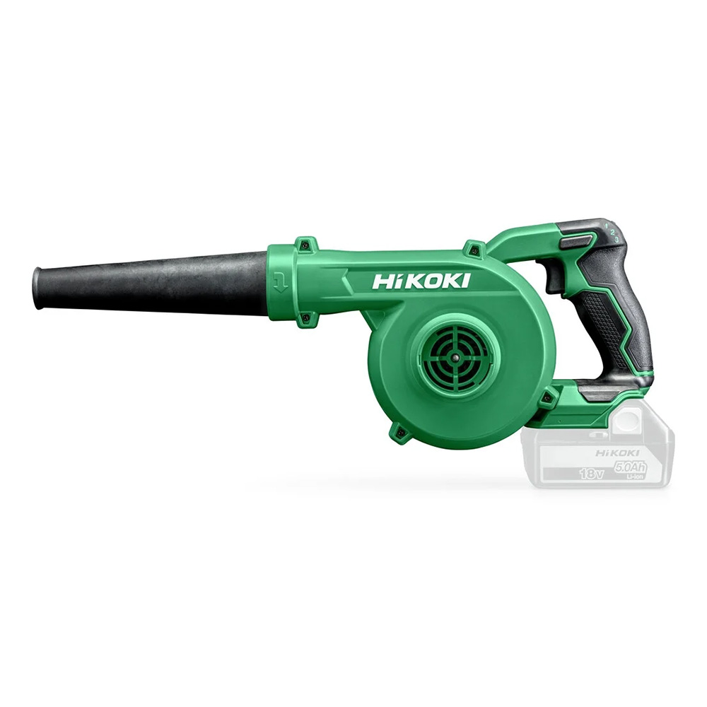 Hikoki Cordless Blower 18V, Variable Trigger Control, 2 in 1 Blower & Vacuum, 1.10 kg RB18DCW4Z