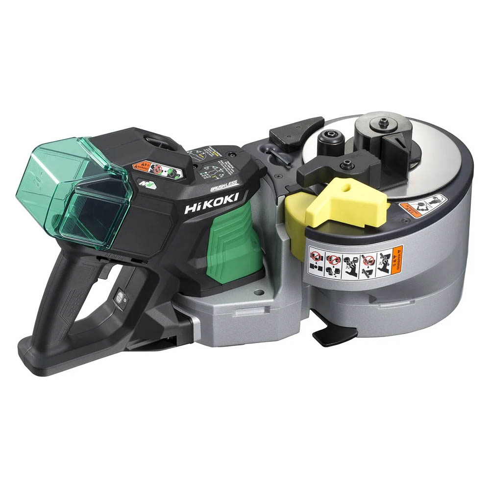 Hikoki Cordless Rebar Cutter/Bender 36V, 8–16 mm Capacity, 2.6 s Cutting, 3.8 s Bending, 18.6 kg VB3616DAWGZ