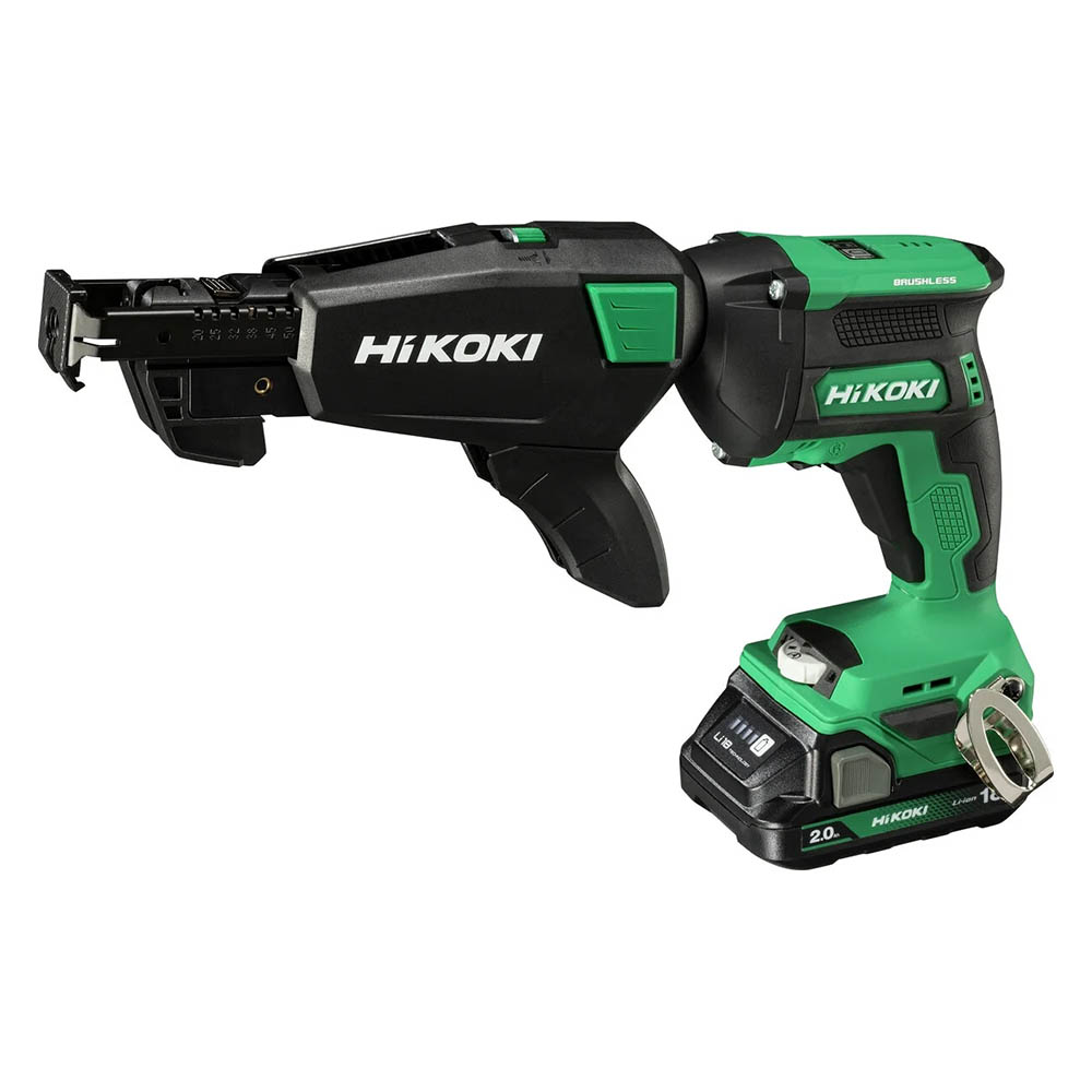 Hikoki Cordless Drywall Screwdriver, 18V, 0–5000 RPM, Brushless Motor, Auto Start, 1.38 kg W18DAWBZ