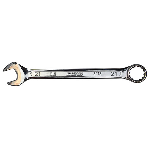 Stony COMBINATION SPANNER MIRROR FINISH, 21 mm 8176626