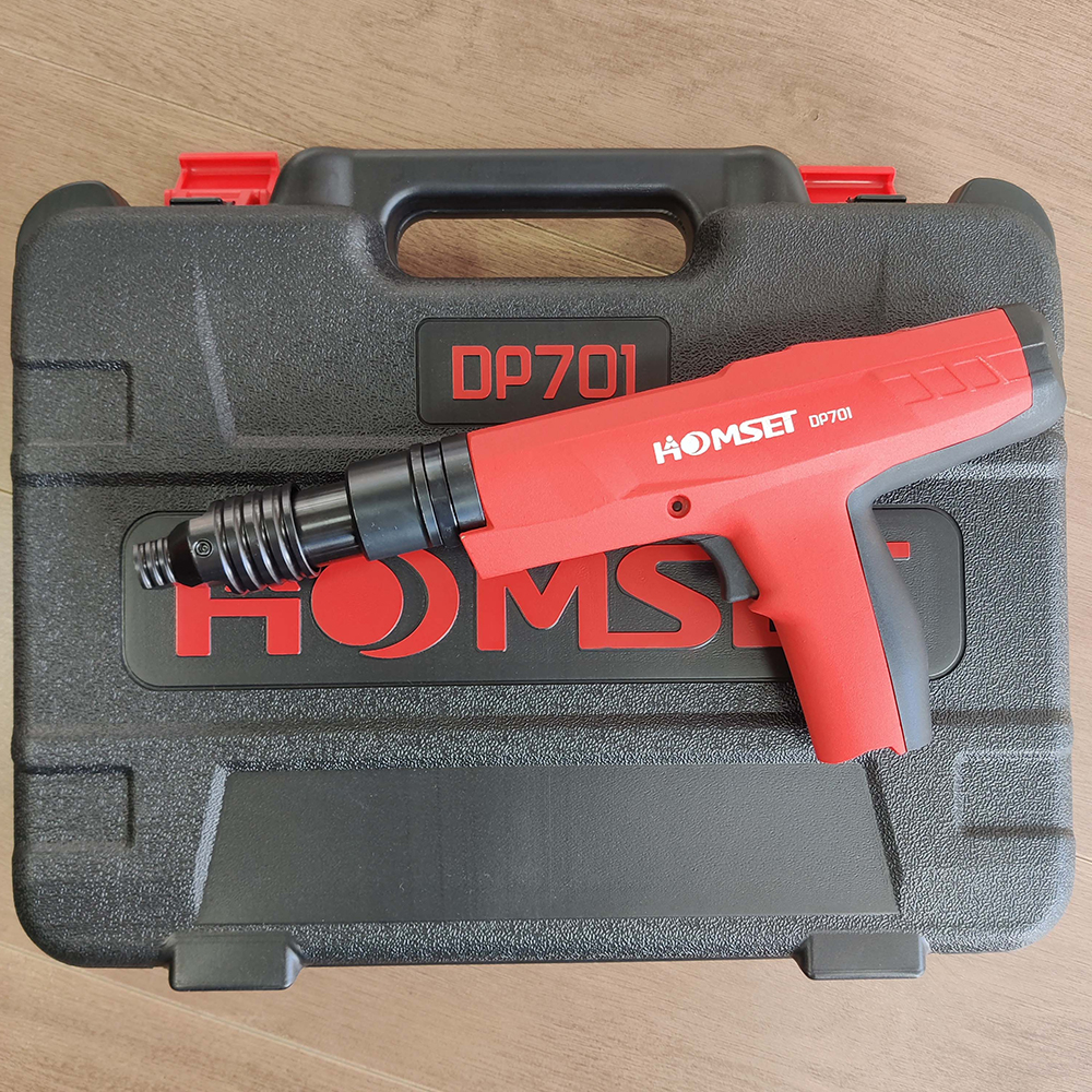 Homset Silent Powder Nail Gun, 27 Caliber, Length 356 mm, 2.6kg DP701