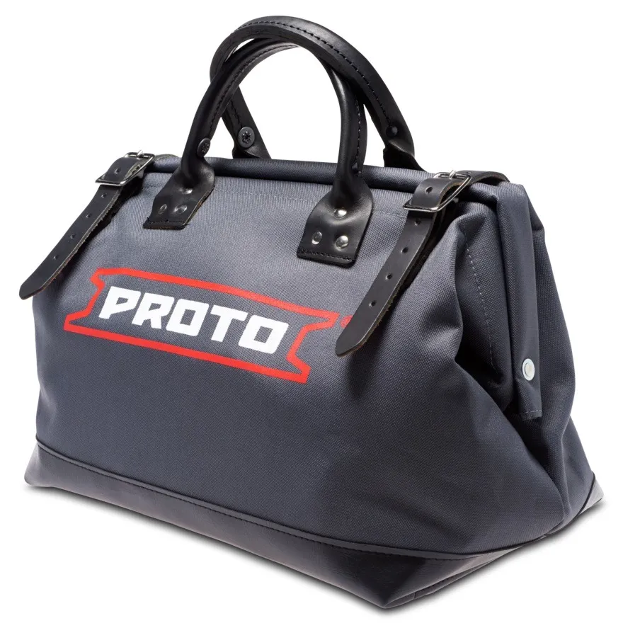 Proto Cotton Canvas Tool Bag, General Purpose, Number of Pockets 1 J95311
