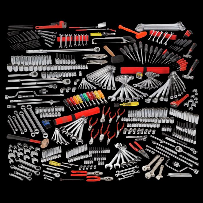 Proto Master Technician Maintenance Tool Set, Number of Pieces 497, General Purpose J99921