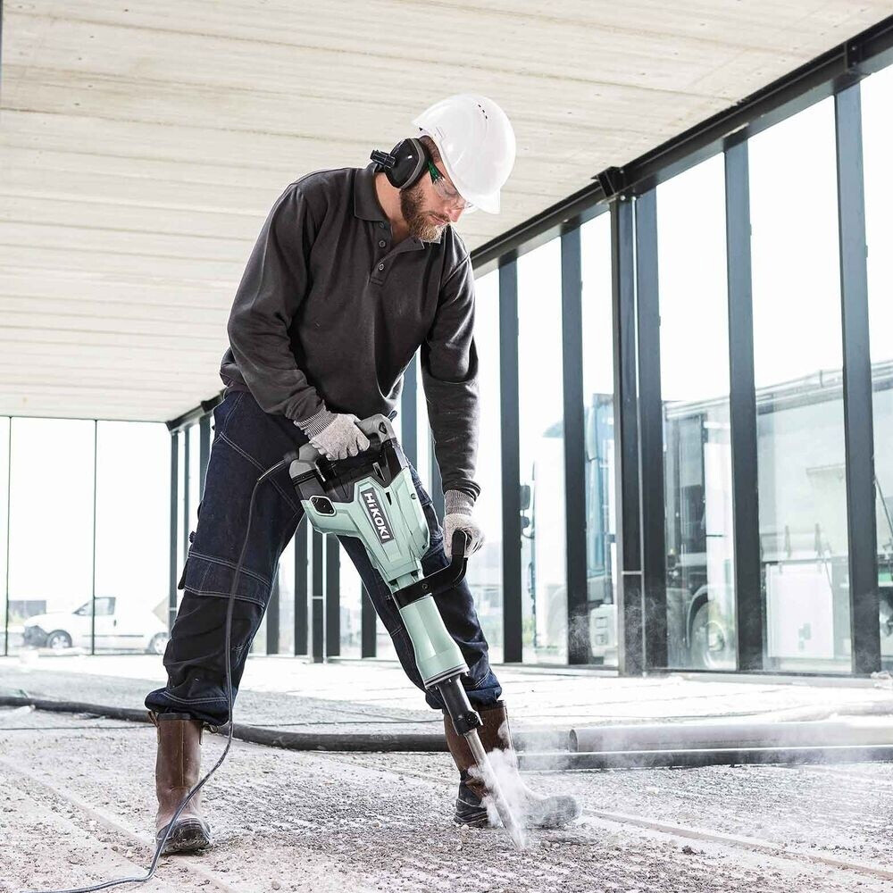 Hikoki Hex Demolition Hammer 1340W, 37.4J Impact Energy, 30mm Hex, UVP, 18 kg H65SB3WTZ