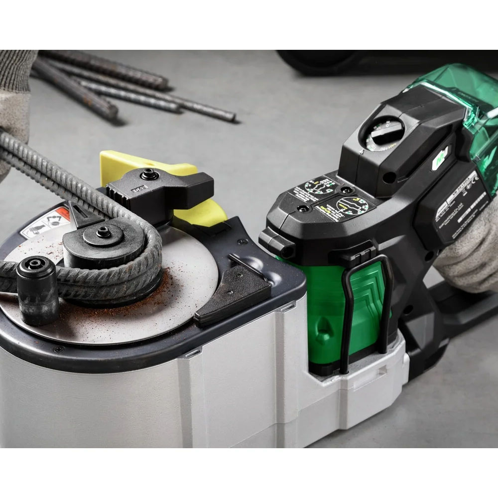 Hikoki Cordless Rebar Cutter/Bender 36V, 8–16 mm Capacity, 2.6 s Cutting, 3.8 s Bending, 18.6 kg VB3616DAWGZ