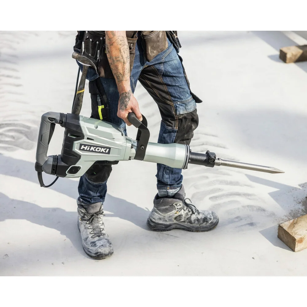 Hikoki Hex Demolition Hammer 1340W, 37.4J Impact Energy, 30mm Hex, UVP, 18 kg H65SB3WTZ