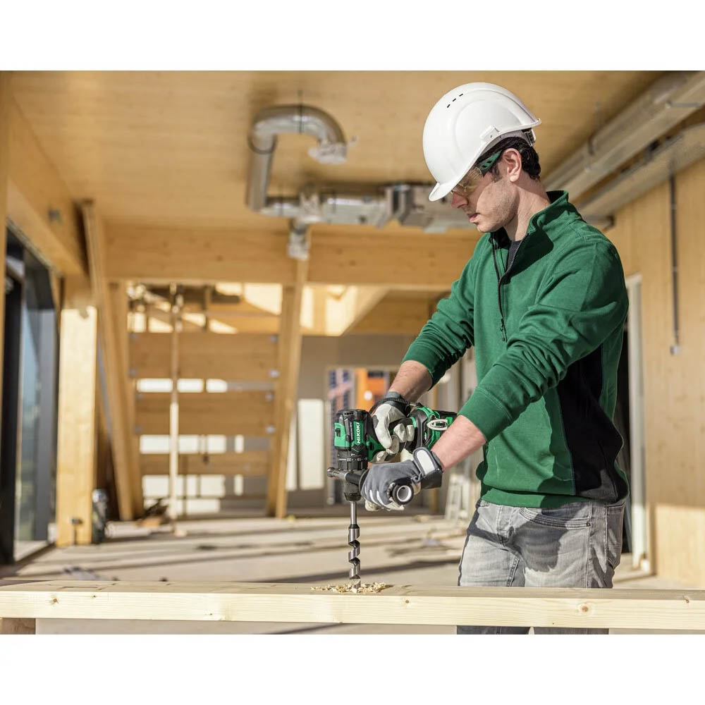 Hikoki Cordless Hammer Drill 36V, 155 Nm Torque, 0–2200 RPM, 33,000 BPM, 2.8 kg DV36DCWRZ