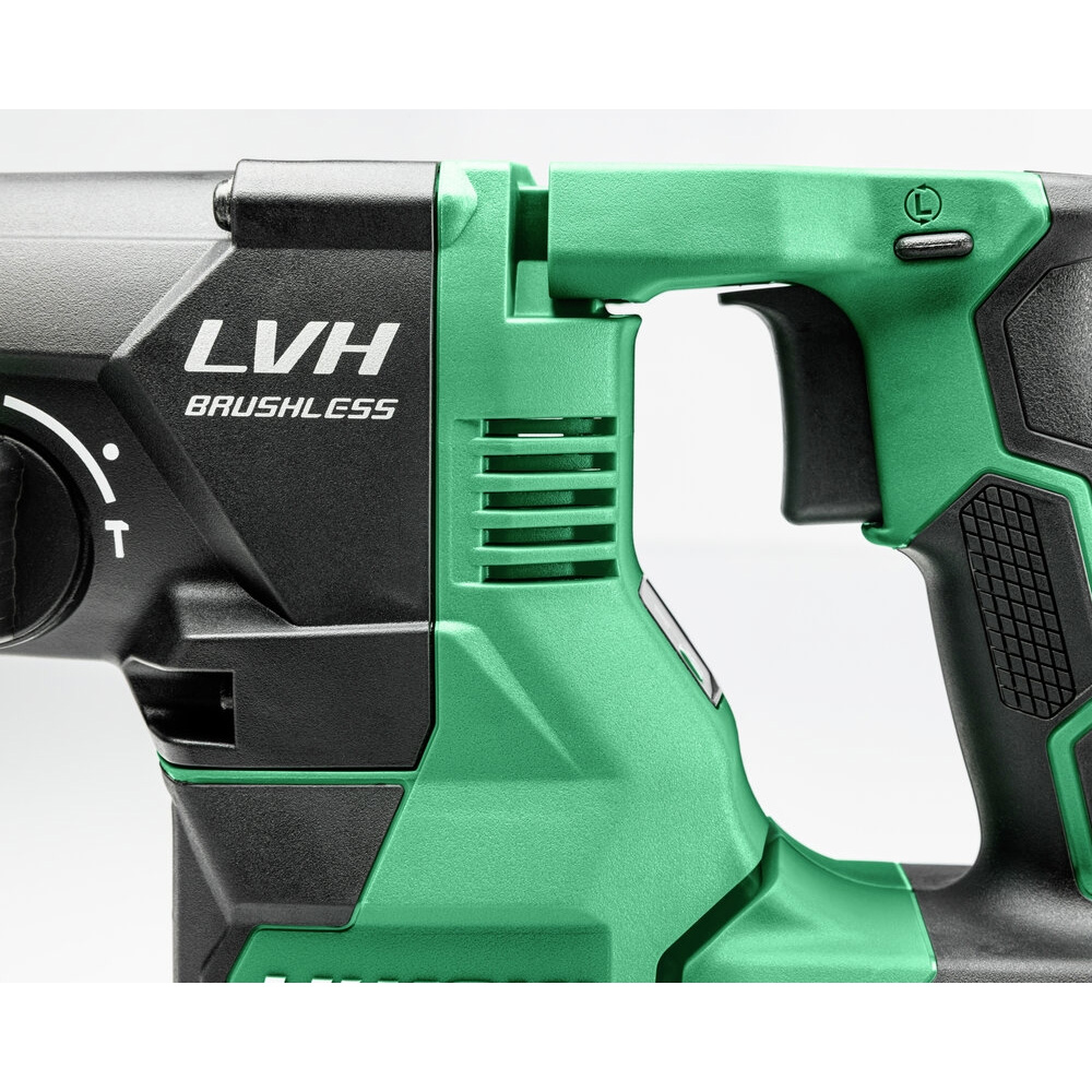 Hikoki Cordless Rotary Hammer, 18V, 3.2 J Impact Energy, 26 mm Concrete Capacity, 4300 BPM, 4.75 kg DH1826DAWUZ