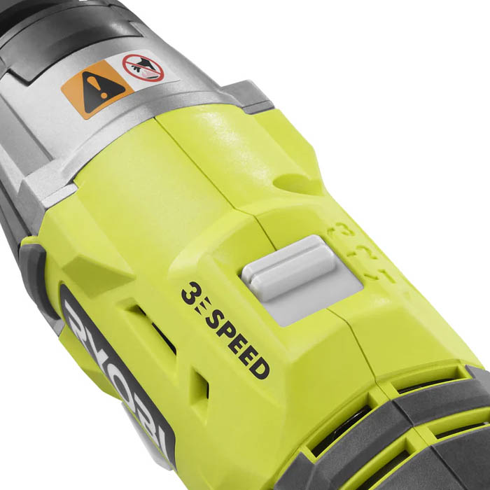 Ryobi Cordless Impact Wrench, 18V, 1/2 inch, 3-Speed, 400Nm, 2.4kg R18IW3-0