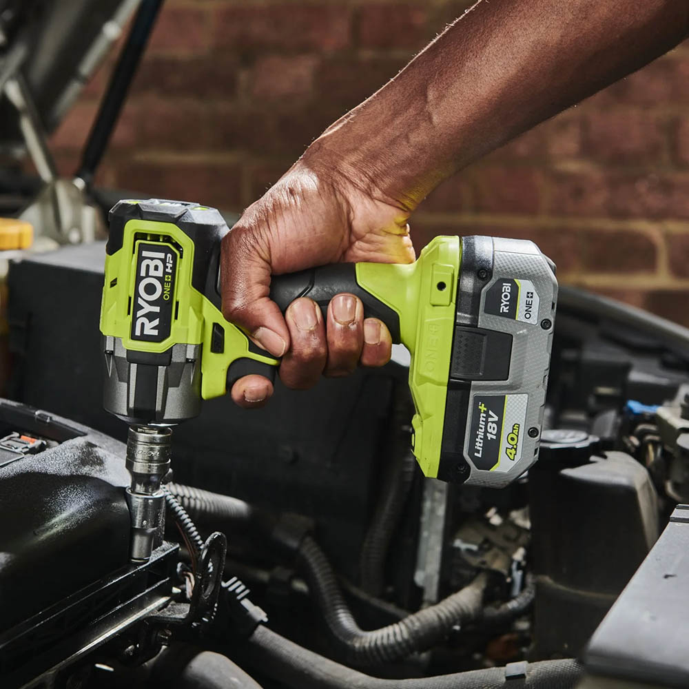 Ryobi Compact Brushless Impact Wrench 18V, 1/2 inch, 450Nm RIW18C-0