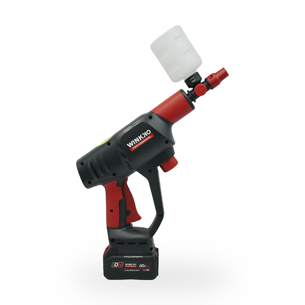 Winkko Cordless High-Pressure Gun, 20V, 55 bar, 4.0 L/min PHP201BL