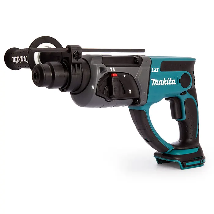 Makita Cordless Rotary Hammer, 3 Operation Modes, 20mm, 18V, 1,100 rpm, 2.8kg DHR202RTJ