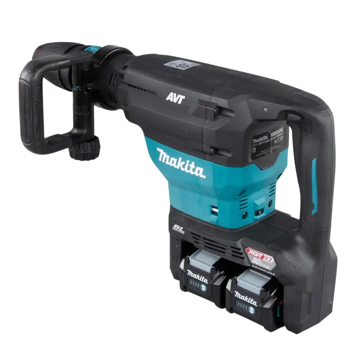 Makita Cordless Demolition Hammer, 80V, SDS Max, Impact 20.9J, 1900bpm, 10.7kg HM002GZ03