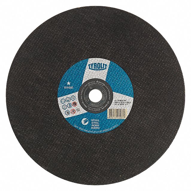 Tyrolit BASIC Steel Cutting 14", 350×3.0×25.4 (mm) 20006708