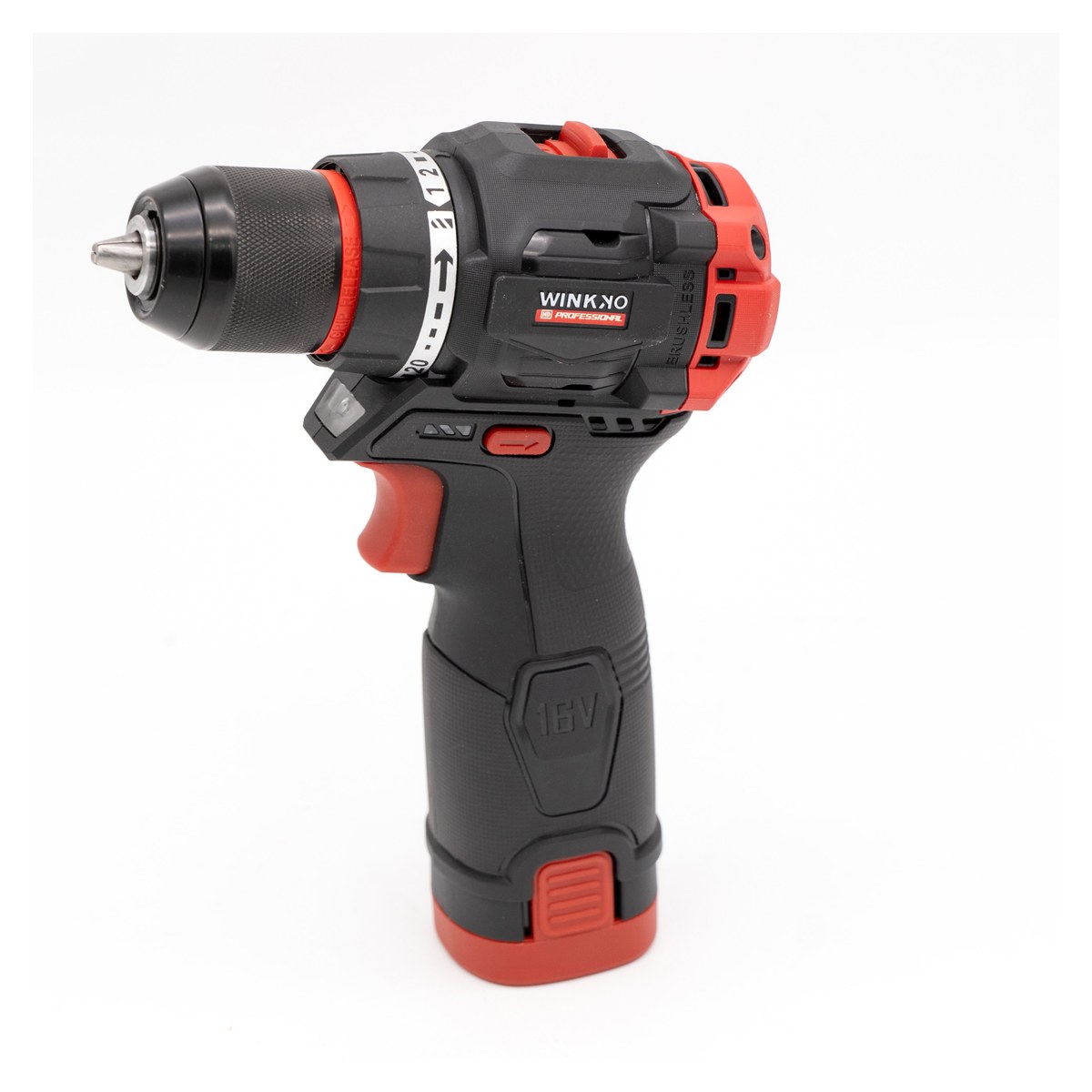 Winkko Cordless Brushless Drill, 20V, 1700 rpm, 60 Nm HCD161BL
