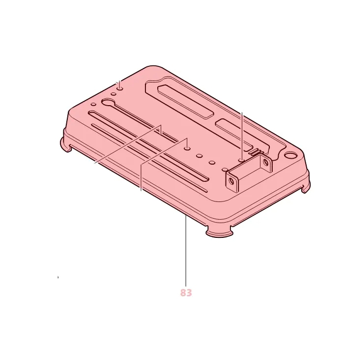 Makita Base, For Model 2414B 165064-2