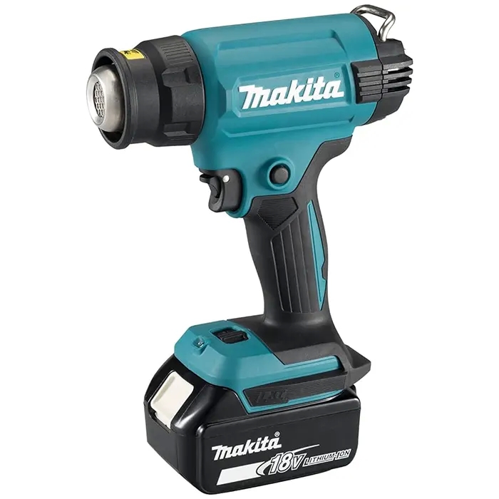 Makita Cordless Heat Gun, 18V, Air Temperature 150°C~550°C, 0.73kg DHG181RT