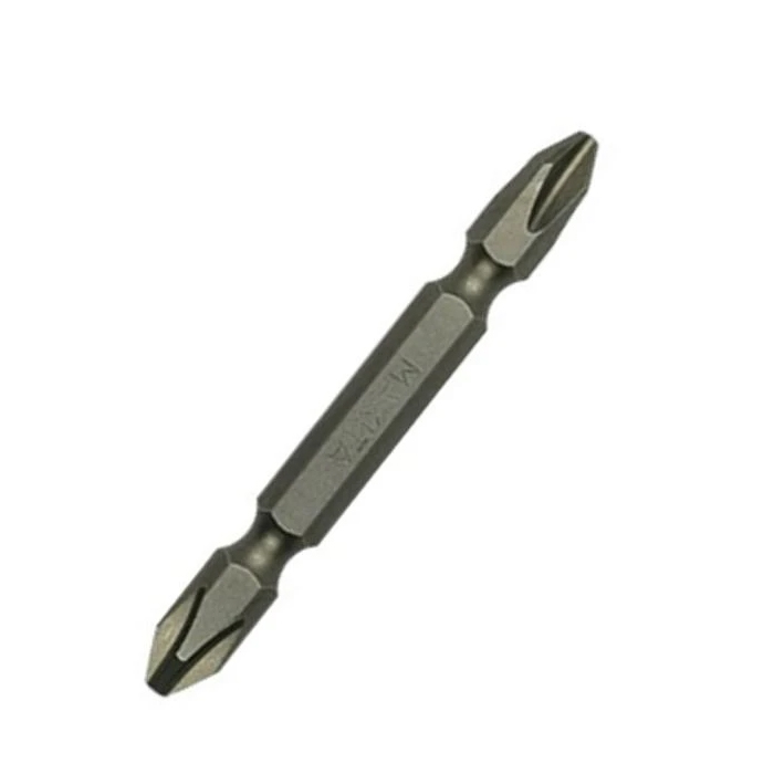 ماكيتا ريشة مفك براغي مغناطيسيه برأسين صليبه، 1/4 بوصة، رأس سداسي فيليبس Ph2 D-31653