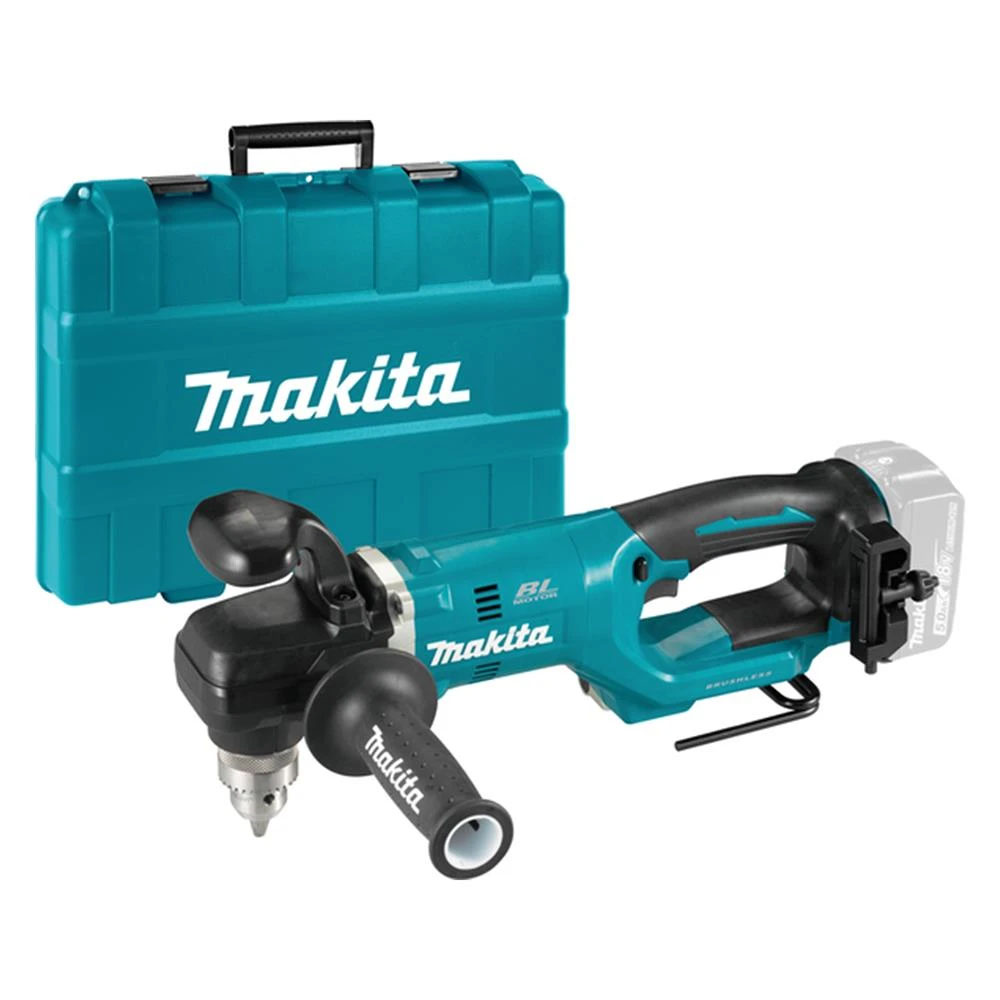 Makita Cordless Angle Drill LXT 18V, 13mm Chuck, 0–1,400 RPM, 2.8 kg DDA450ZK