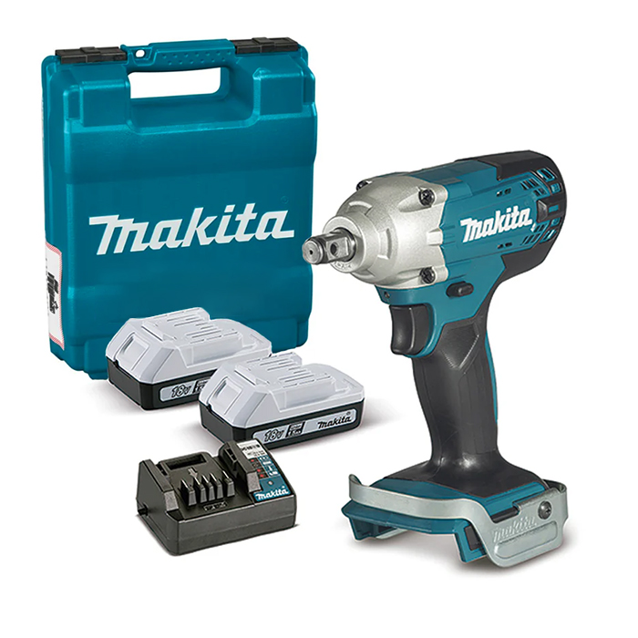 Makita Cordless Impact Wrench, 18V, 1/2 inch, 200Nm, 2300 RPM, 1.5kg TW202D001