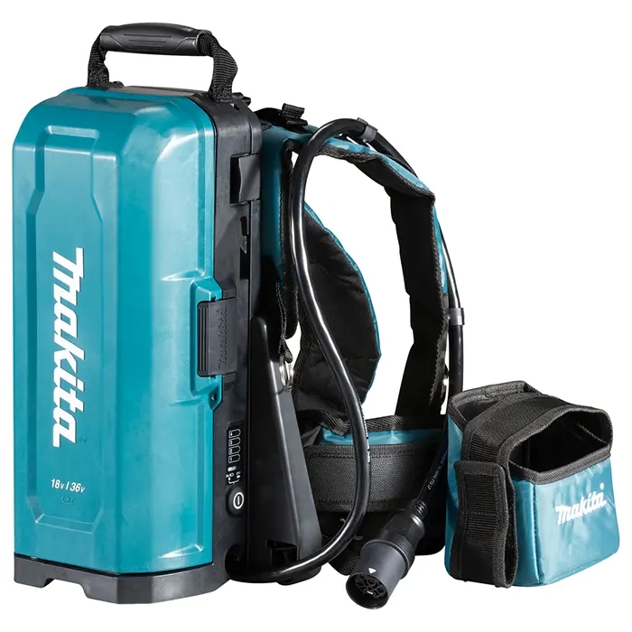 Makita Portable Backpack Battery Adapter, Utilizes up to four 18V LXT batteries, 1.6kg PDC01