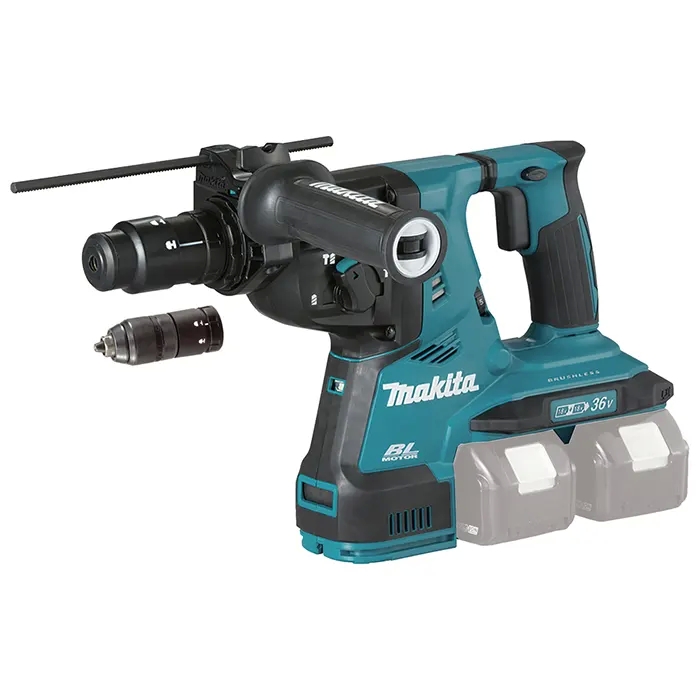 Makita Cordless Rotary Hammer, 28mm, 3 Modes, 36V, 3.2J, 3.7kg DHR283Z