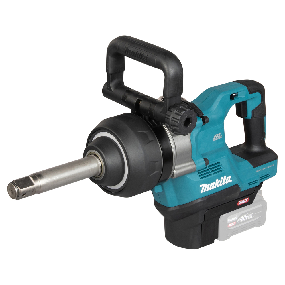 Makita Cordless Impact Wrench, 40V, Dr. 1 inch, 1200 rpm, 3150Nm, 11kg TW010GZ01