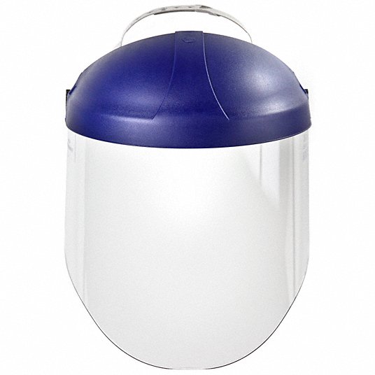 3M Ratchet Faceshield Assembly: Clear Visor, Polycarbonate, Ratchet, Dielectric Protection 82783