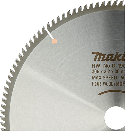 Makita MDF Cutting Saw Blade, Size 305 X 30 X 3.2mm, 120 Tooth, Suitable for Slide Compound Saw and Miter Saw D-19087