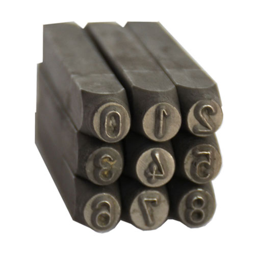 Stony NUMBER PUNCH, 5 mm (9 PCS SET) 8169615