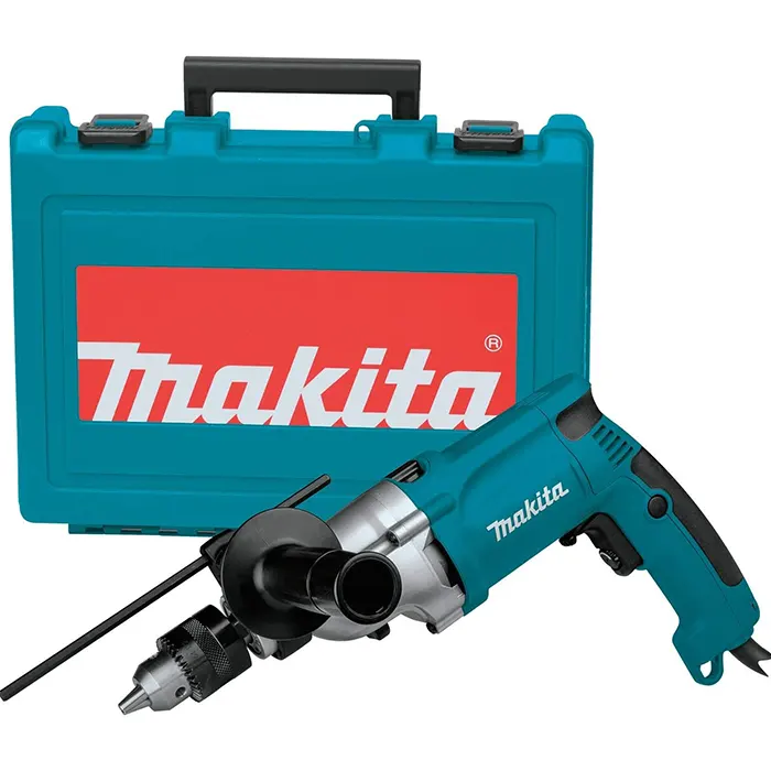 Makita 2-Speed Drill Machine, For Steel, Wood, Masonry, Chuck 13mm, 720W, 2.5kg HP2050