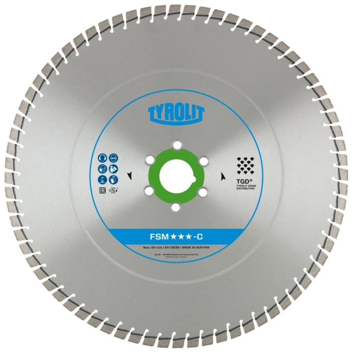 Tyrolit TYROLIT, Floor Saw Blade, 1200 x44 x 25.4 MM 620575