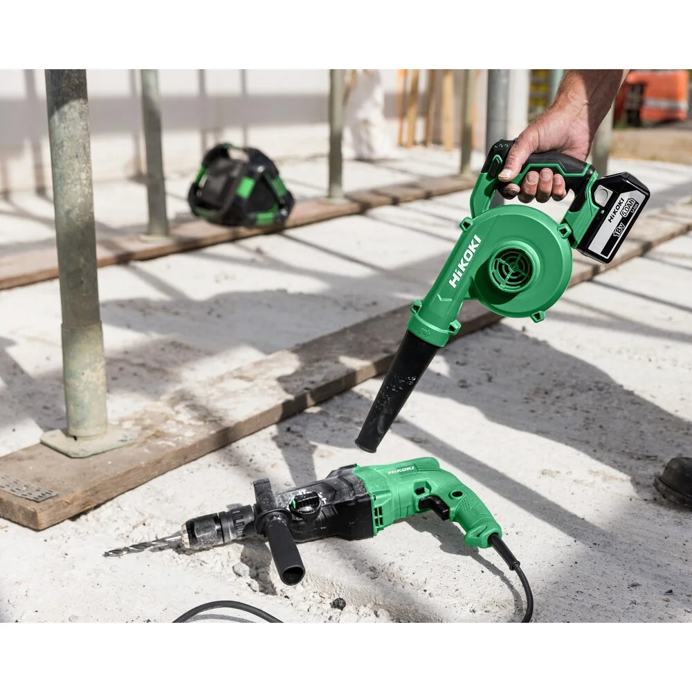 Hikoki Cordless Blower 18V, Variable Trigger Control, 2 in 1 Blower & Vacuum, 1.10 kg RB18DCW4Z