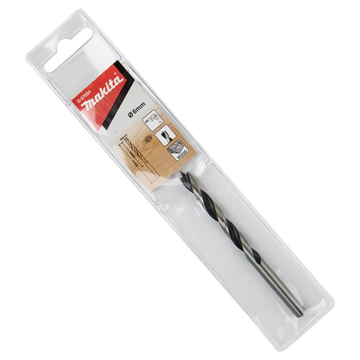 Makita Accessories, Standard 3 Point Wood Bit D-07054