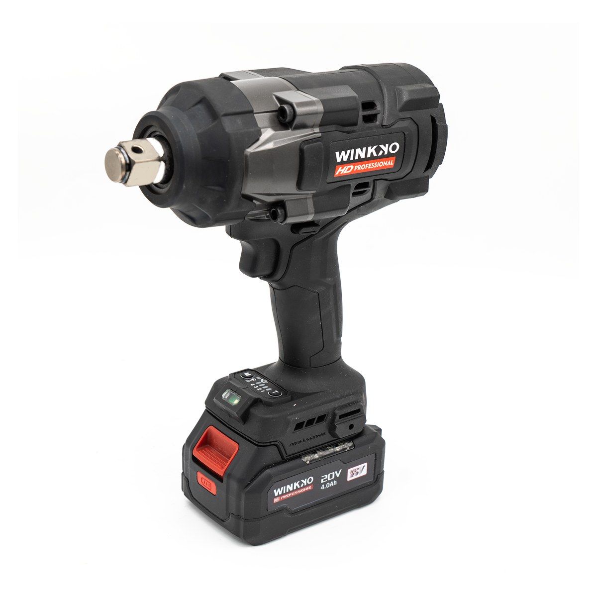 Winkko Cordless Brushless Impact Wrench, 20V, 3/4 inch, 1500 Nm, 1800 RPM HIW207BL