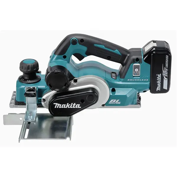 Makita Cordless Woodshop Planer, 18V, Planing Depth 3.0mm, Width 82mm, 3.6kg DKP181RTJ
