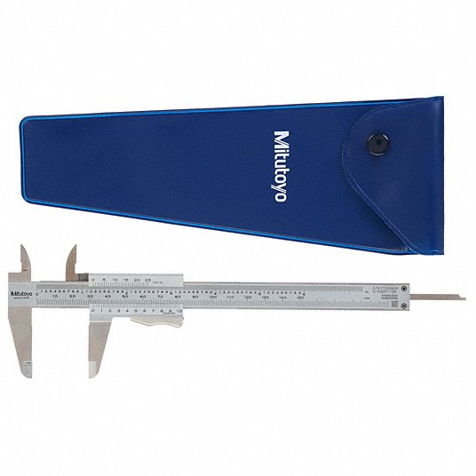 4-Way Vernier Caliper, Range 0 in to 6 in, 0 mm to 150 mm, Graduations 0.02 mm 531-128